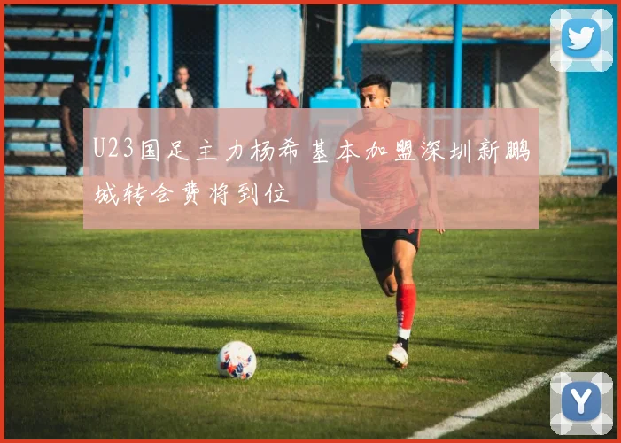 U23国足主力杨希基本加盟深圳新鹏城转会费将到位